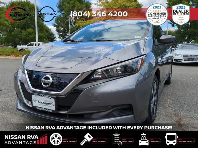 used 2022 Nissan Leaf car, priced at $16,495