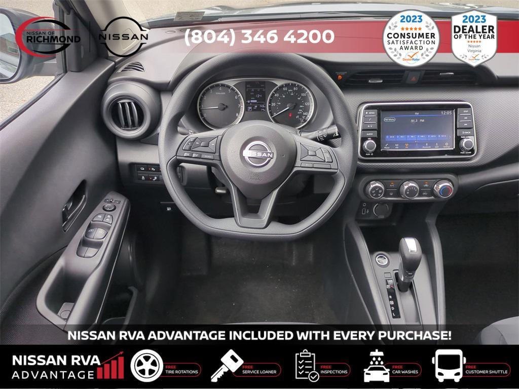 new 2025 Nissan Kicks car, priced at $23,002