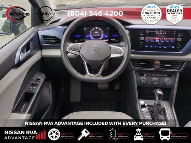 used 2022 Volkswagen Taos car, priced at $19,995