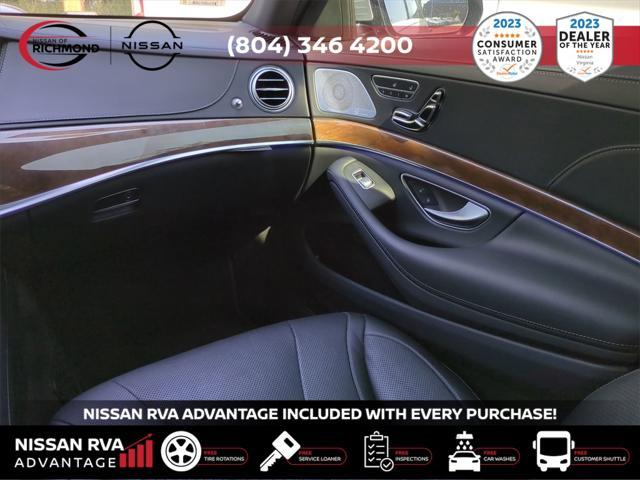 used 2015 Mercedes-Benz S-Class car, priced at $28,995