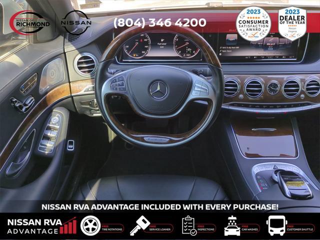 used 2015 Mercedes-Benz S-Class car, priced at $28,995