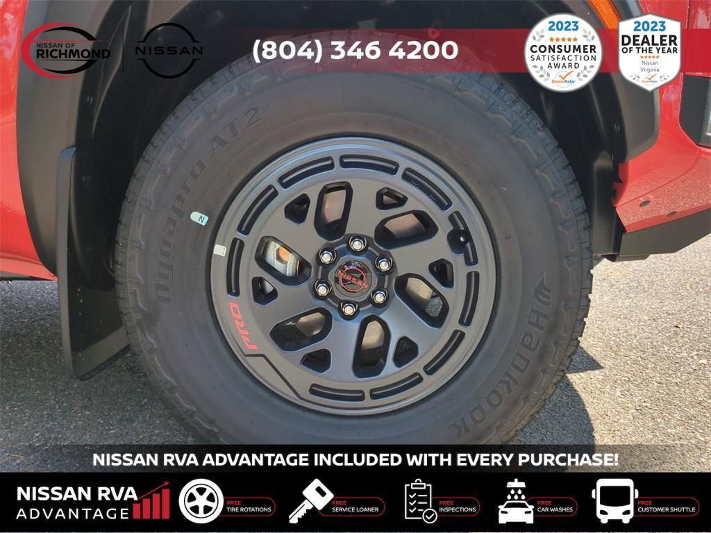 new 2025 Nissan Frontier car, priced at $41,572