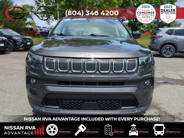 used 2022 Jeep Compass car, priced at $19,995