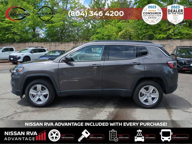 used 2022 Jeep Compass car, priced at $19,995
