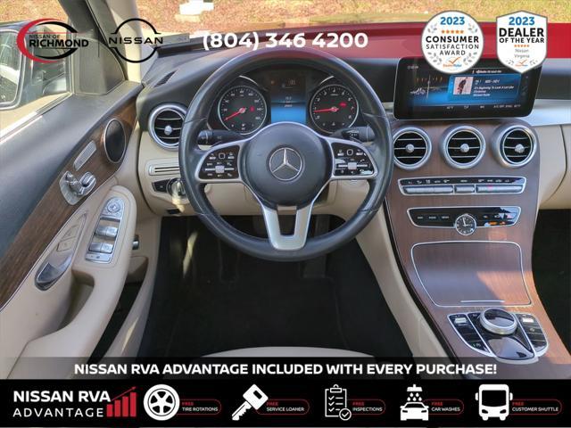 used 2020 Mercedes-Benz C-Class car, priced at $23,895