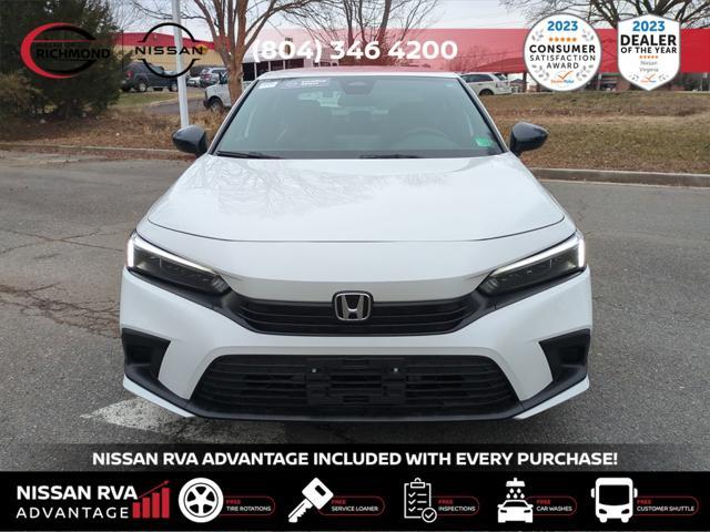 used 2022 Honda Civic car, priced at $22,500