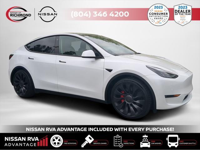 used 2022 Tesla Model Y car, priced at $37,995