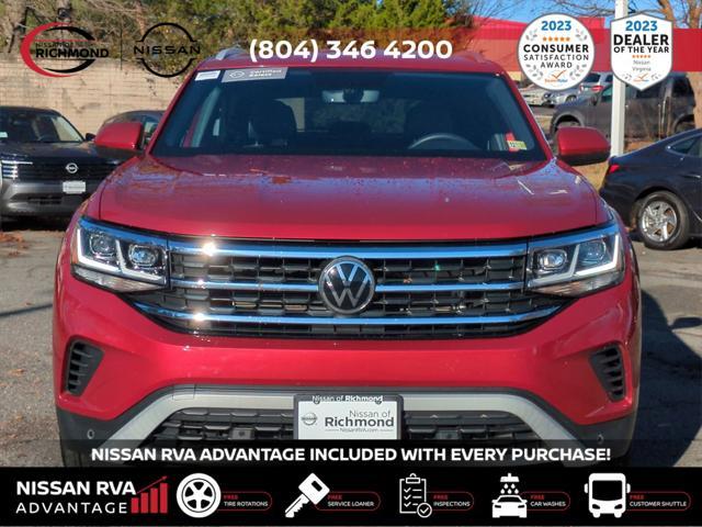 used 2022 Volkswagen Atlas Cross Sport car, priced at $27,195