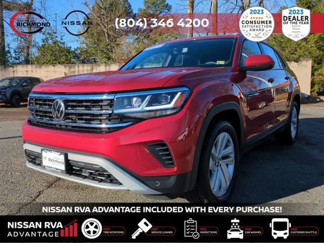 used 2022 Volkswagen Atlas Cross Sport car, priced at $27,195