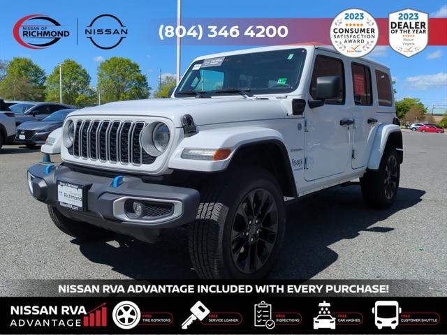 used 2024 Jeep Wrangler 4xe car, priced at $36,495