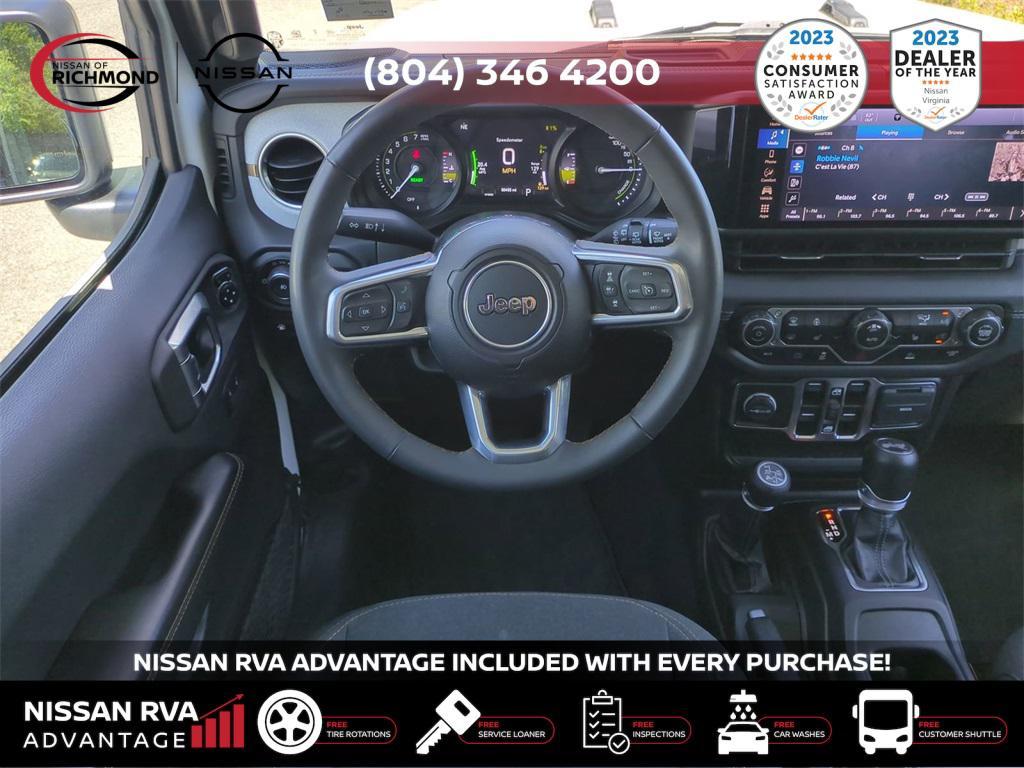 used 2024 Jeep Wrangler 4xe car, priced at $33,985