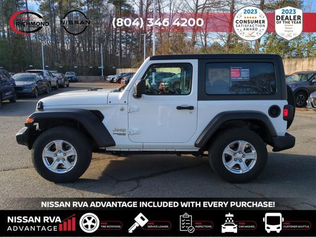 used 2019 Jeep Wrangler car, priced at $22,895