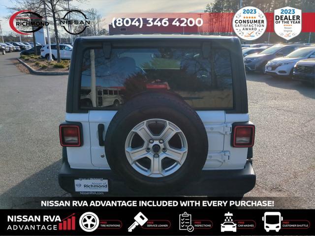 used 2019 Jeep Wrangler car, priced at $22,895