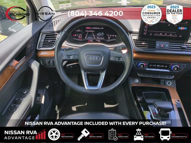used 2023 Audi Q5 car, priced at $29,495