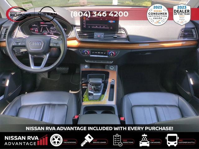 used 2023 Audi Q5 car, priced at $29,495