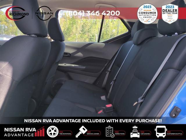 new 2025 Nissan Kicks car, priced at $21,597