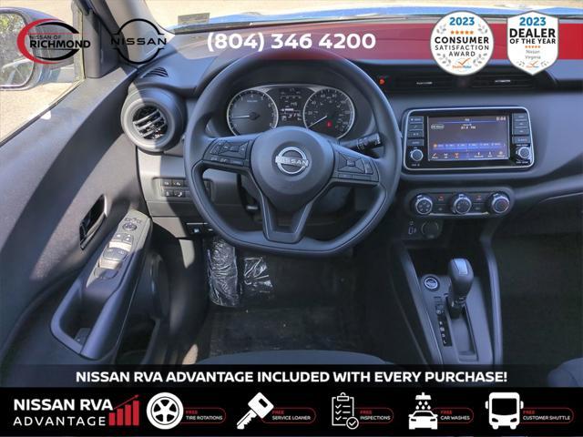 new 2025 Nissan Kicks car, priced at $21,597