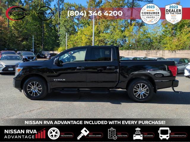 used 2023 Nissan Titan car, priced at $33,895