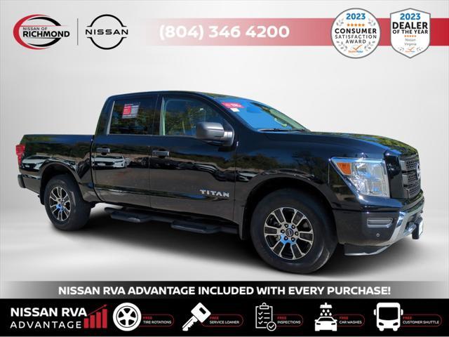 used 2023 Nissan Titan car, priced at $33,895