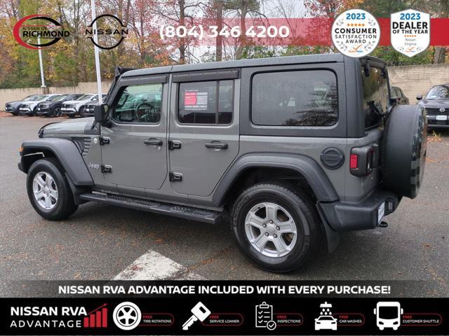 used 2020 Jeep Wrangler Unlimited car, priced at $29,495