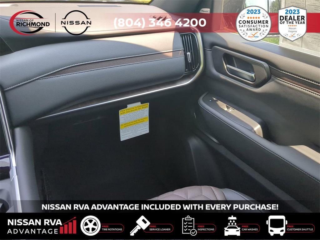new 2025 Nissan Armada car, priced at $72,995