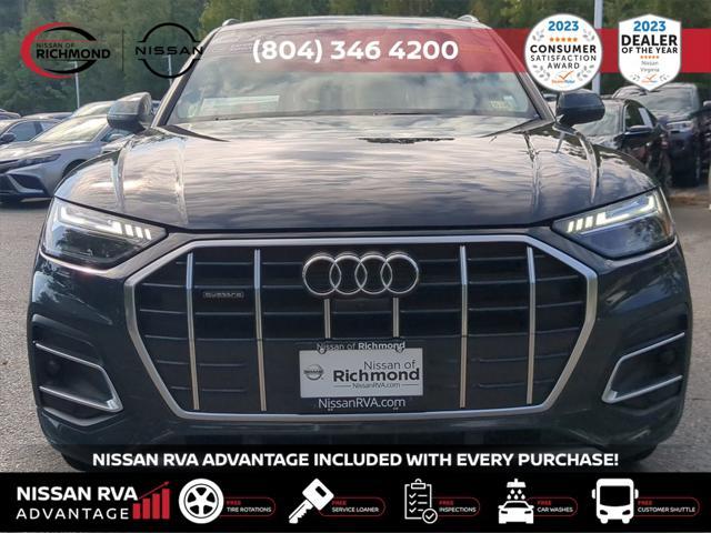 used 2021 Audi Q5 car, priced at $26,450