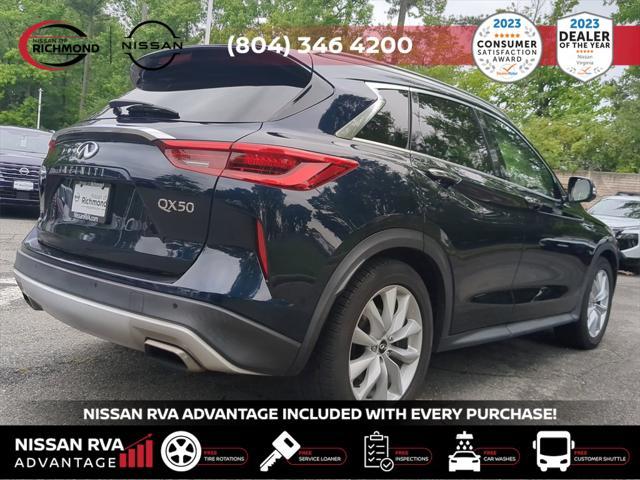 used 2019 INFINITI QX50 car, priced at $21,995