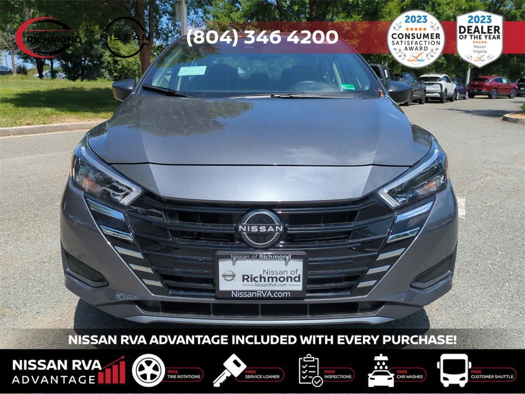 new 2025 Nissan Versa car, priced at $20,281