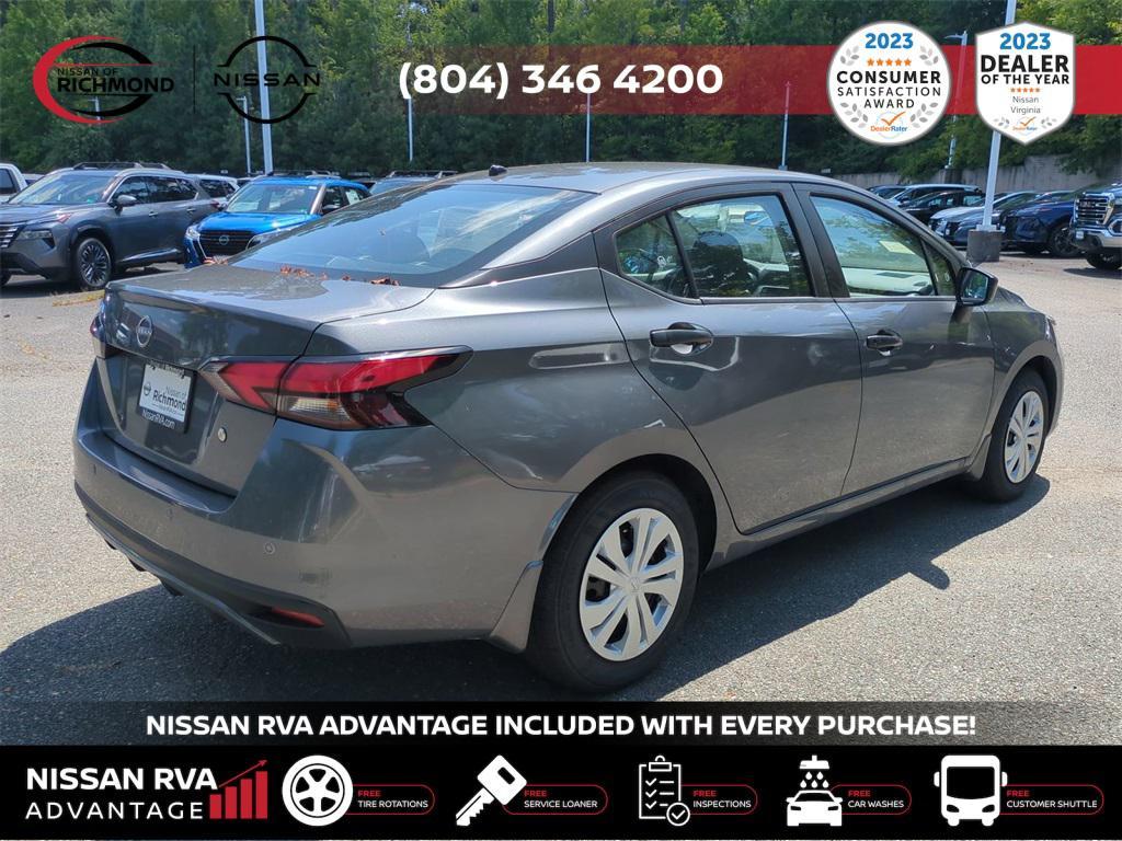 new 2025 Nissan Versa car, priced at $20,281
