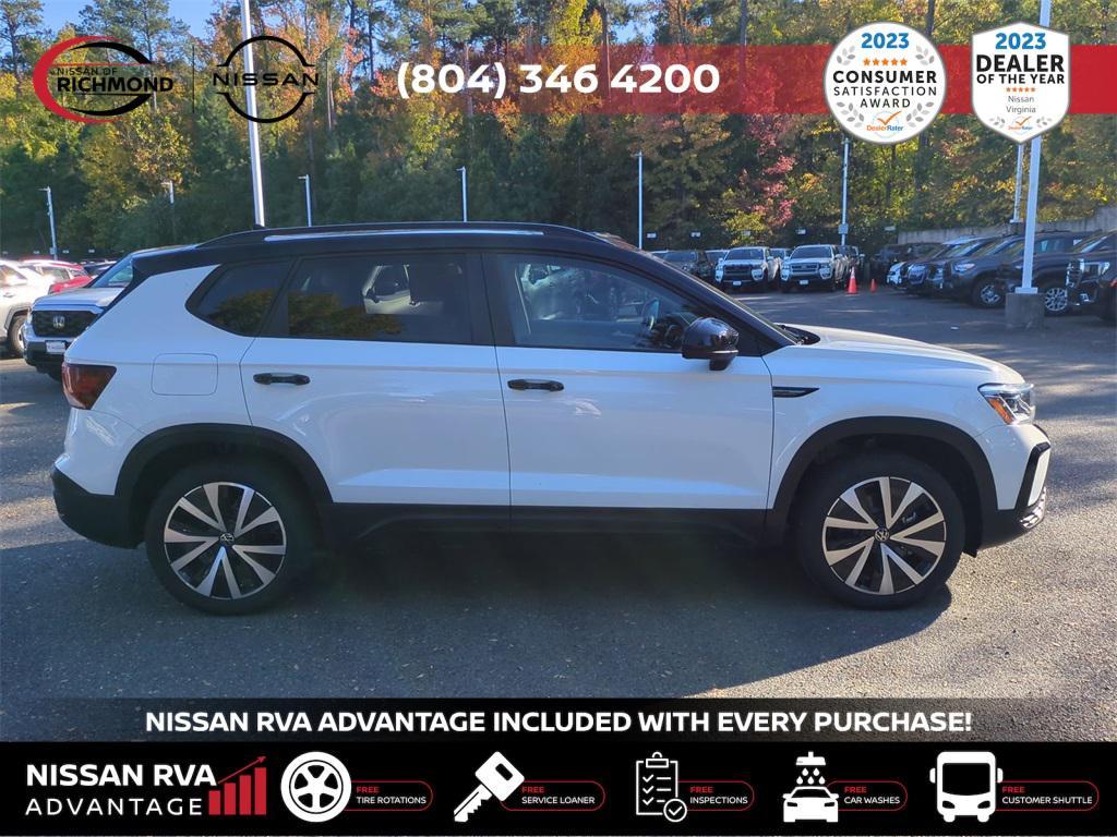used 2024 Volkswagen Taos car, priced at $27,498