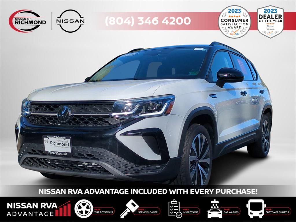 used 2024 Volkswagen Taos car, priced at $27,498