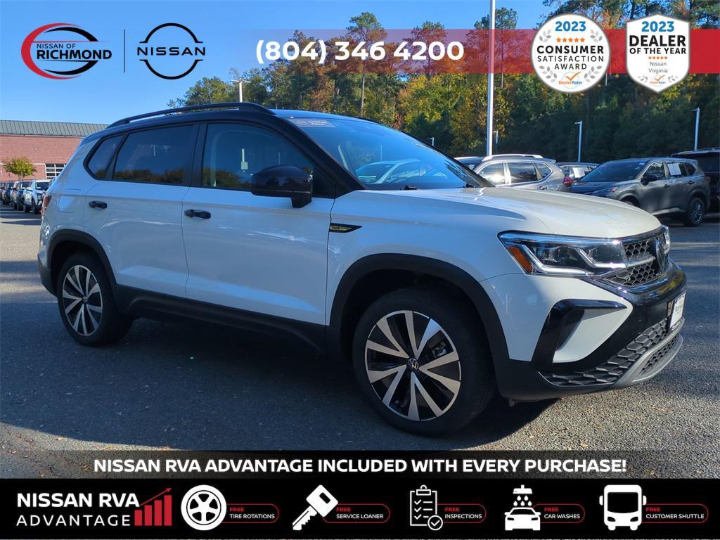 used 2024 Volkswagen Taos car, priced at $27,498