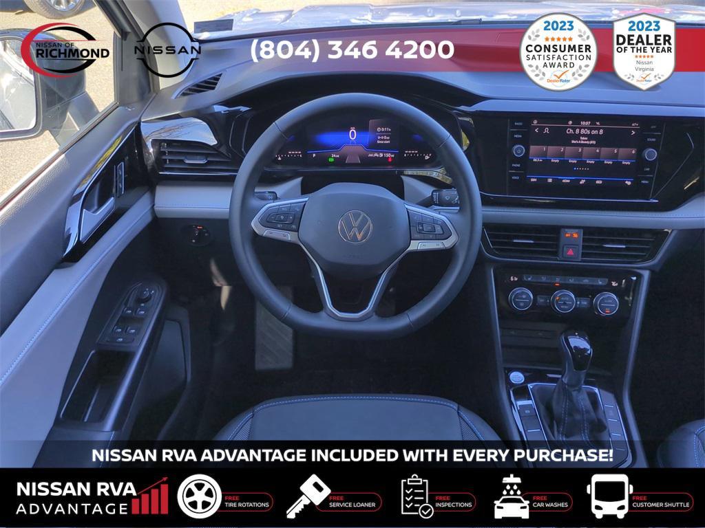 used 2024 Volkswagen Taos car, priced at $27,498