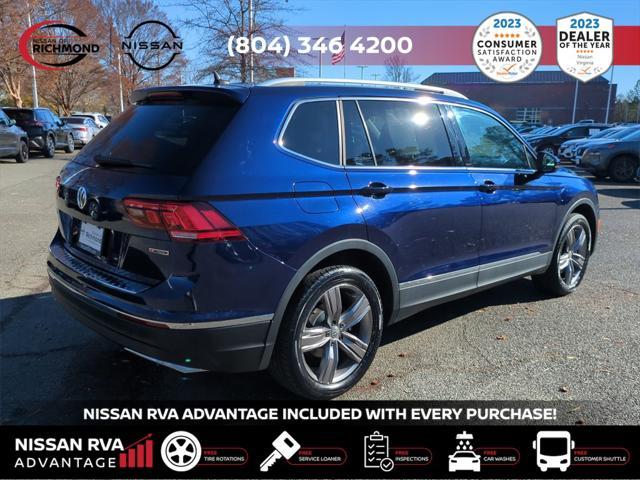 used 2021 Volkswagen Tiguan car, priced at $19,500