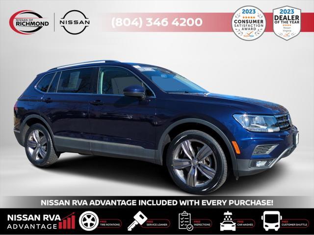 used 2021 Volkswagen Tiguan car, priced at $19,500