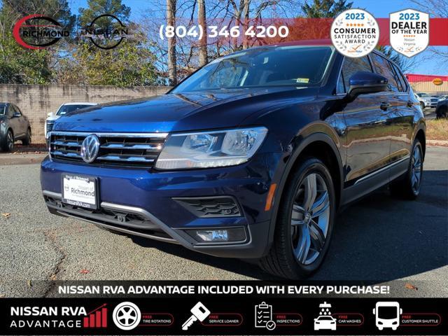 used 2021 Volkswagen Tiguan car, priced at $19,500