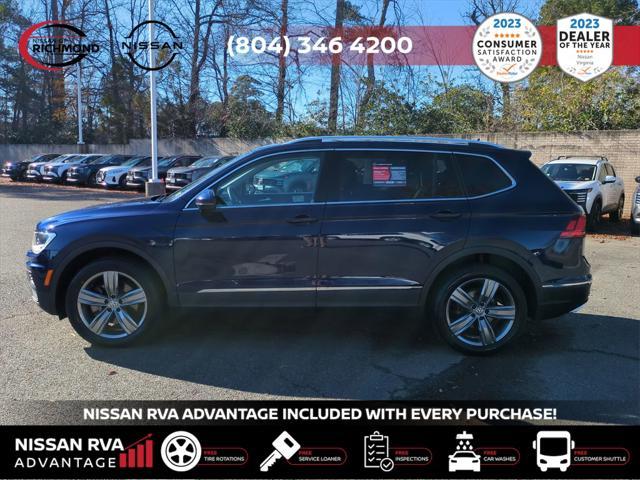 used 2021 Volkswagen Tiguan car, priced at $19,500