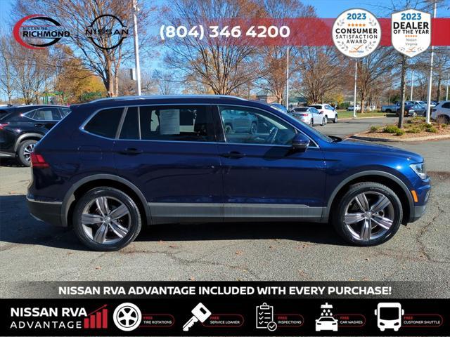 used 2021 Volkswagen Tiguan car, priced at $19,500