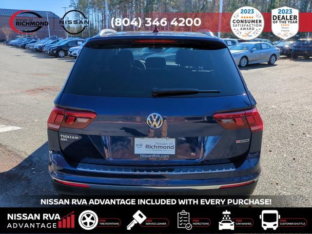 used 2021 Volkswagen Tiguan car, priced at $19,500