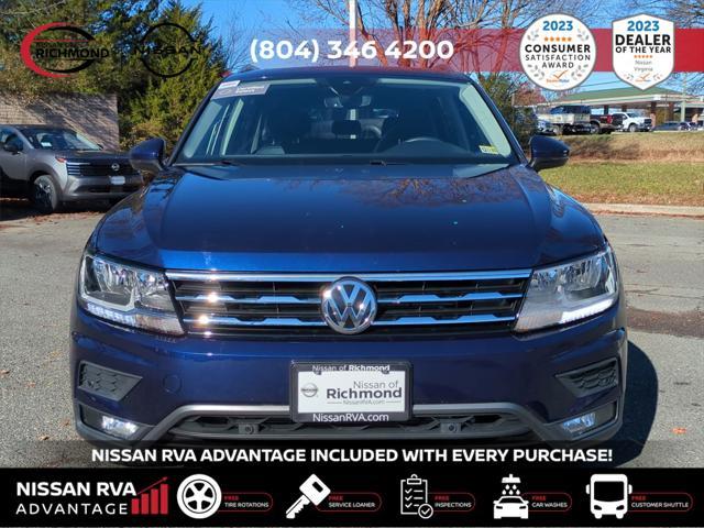 used 2021 Volkswagen Tiguan car, priced at $19,500