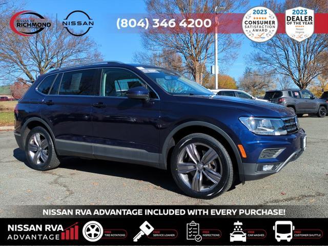 used 2021 Volkswagen Tiguan car, priced at $19,500