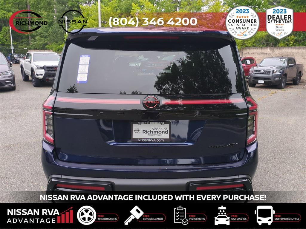 new 2025 Nissan Armada car, priced at $73,995