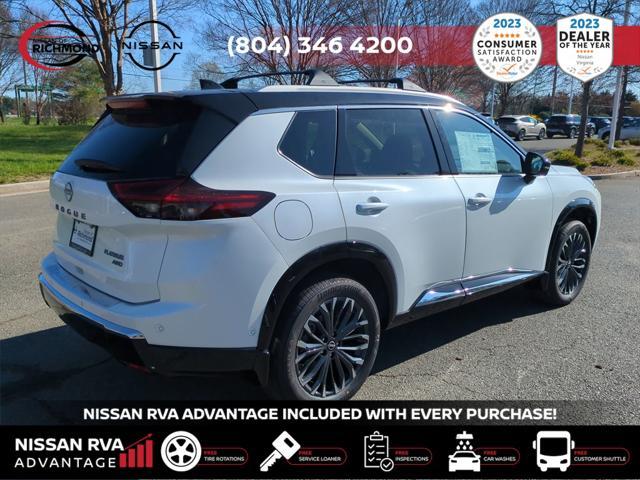 new 2025 Nissan Rogue car, priced at $42,216