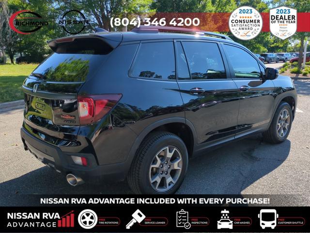 used 2022 Honda Passport car, priced at $34,995