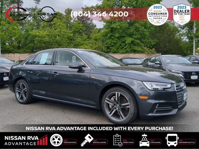 used 2018 Audi A4 car, priced at $21,495