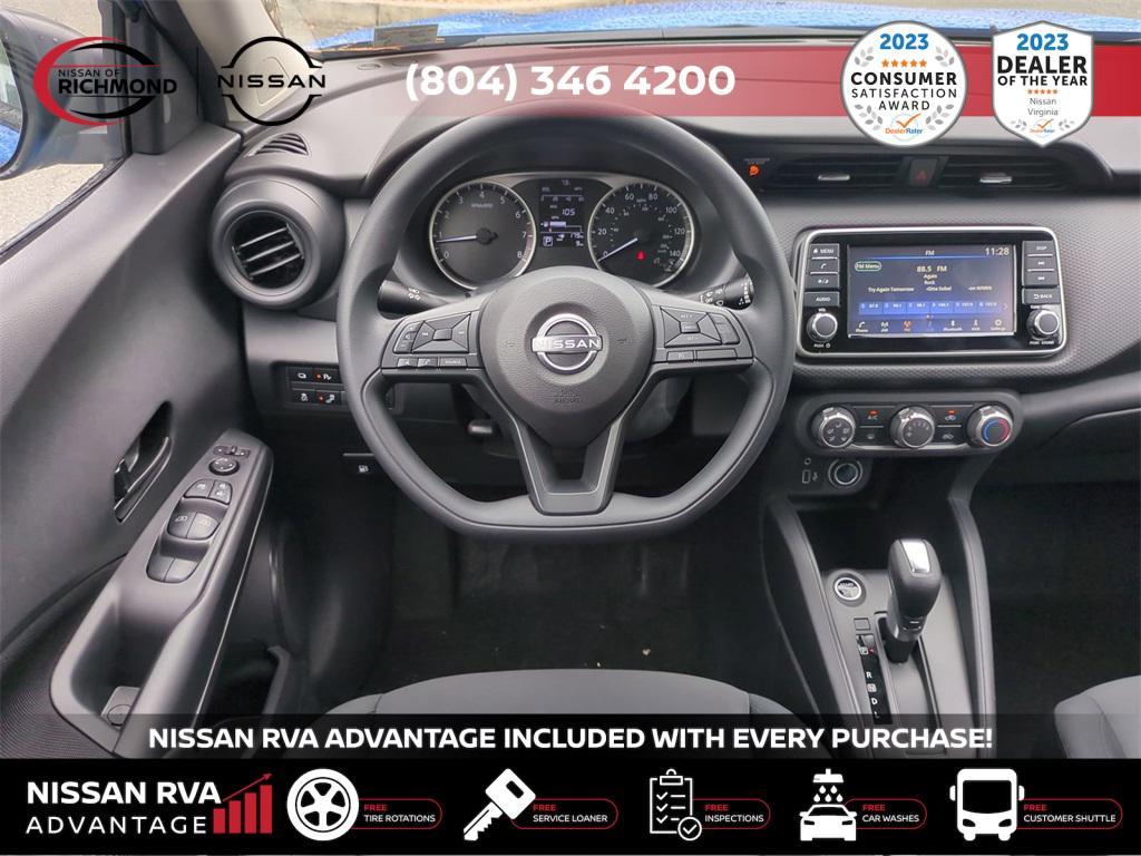 new 2025 Nissan Kicks car, priced at $22,091