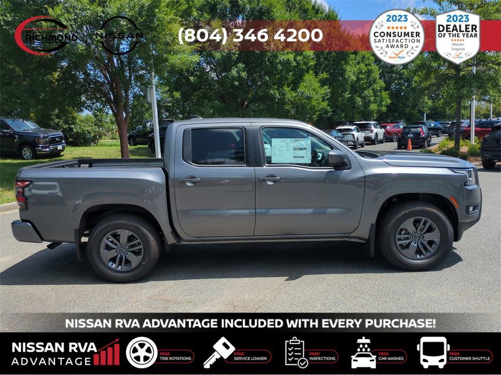 new 2025 Nissan Frontier car, priced at $35,385