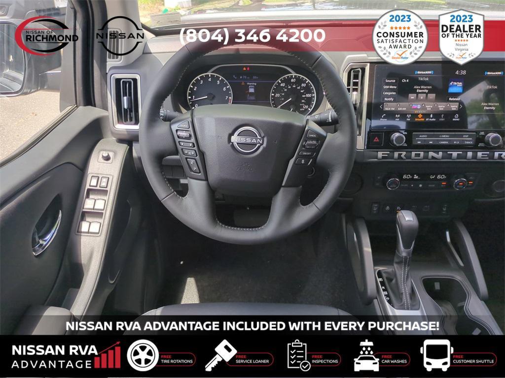 new 2025 Nissan Frontier car, priced at $35,385
