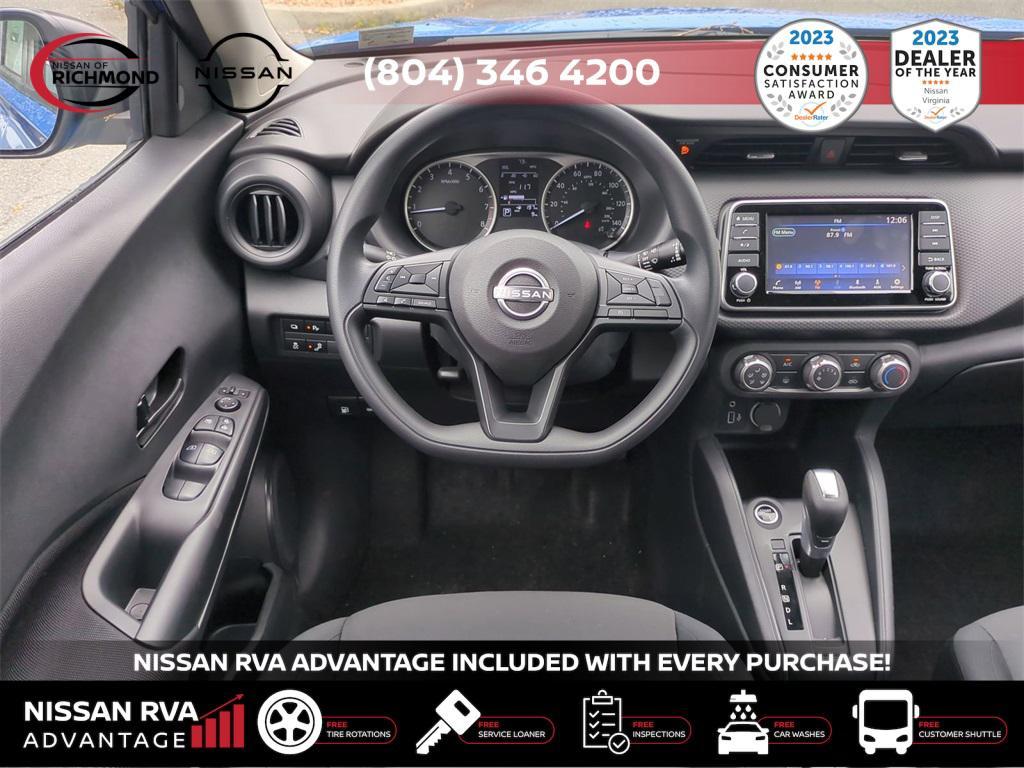 new 2025 Nissan Kicks car, priced at $21,934
