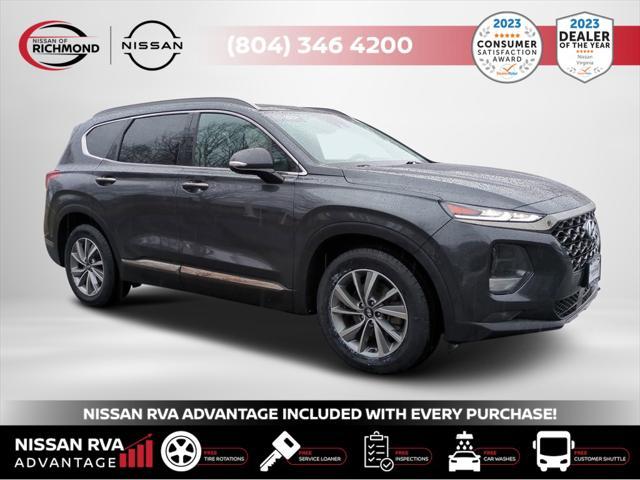 used 2020 Hyundai Santa Fe car, priced at $21,195